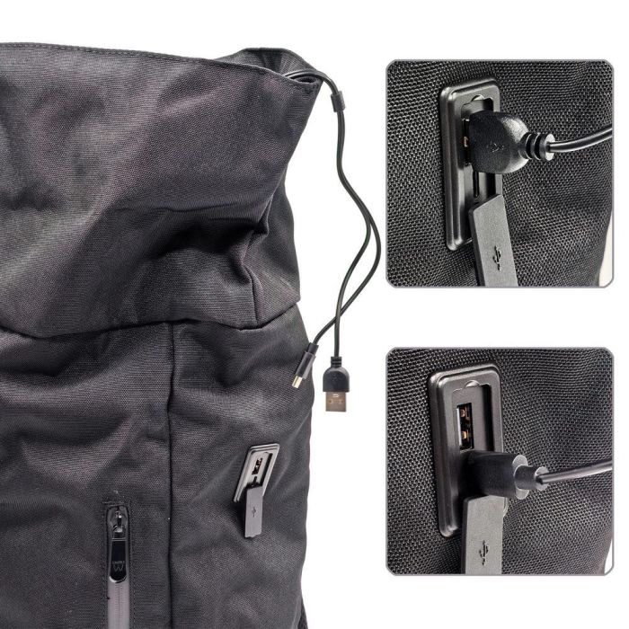 Mochila Unisex Ewent Trendy Roll Portatil 6 Mochila Unisex Ewent Trendy Roll Portatil 6
