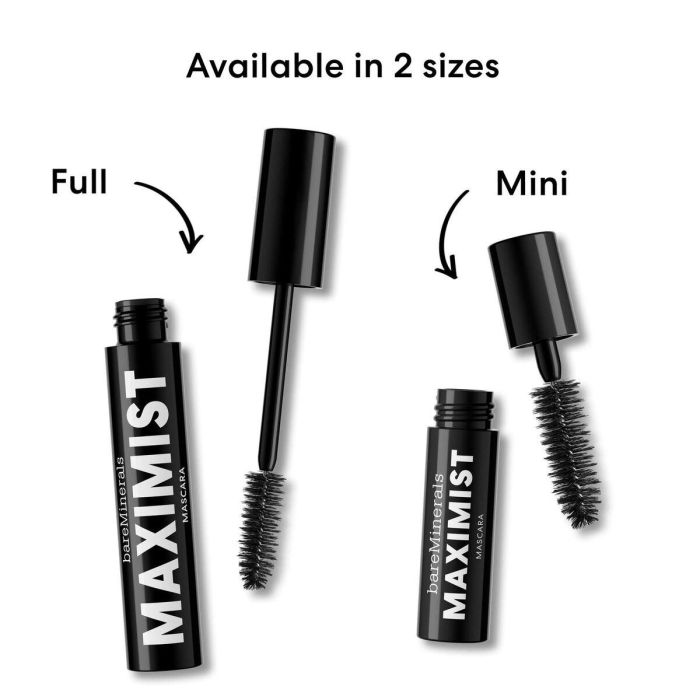 bareMinerals MAXIMIST Máscara de Pestañas Voluminizadora Phyto-Fiber Vegana con Cepillo Fibras Naranja Recicladas y Microalgas 9 ml 1 bareMinerals MAXIMIST Máscara de Pestañas Voluminizadora Phyto-Fiber Vegana con Cepillo Fibras Naranja Recicladas y Microalgas 9 ml 1
