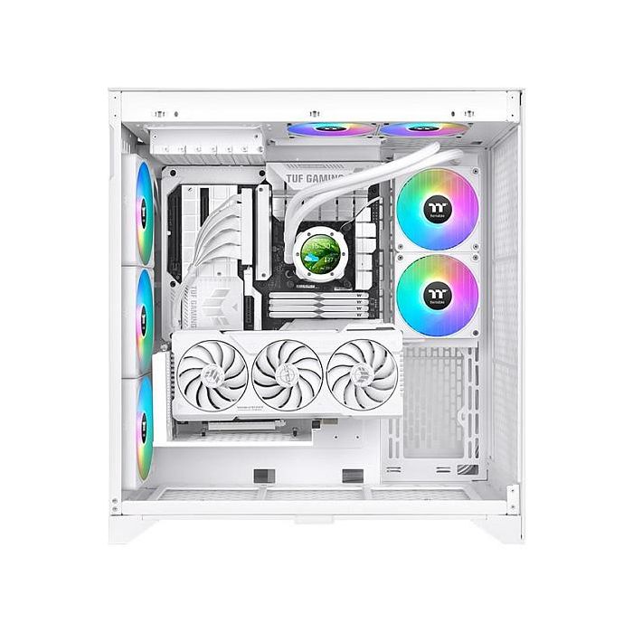 Thermaltake TH240 V2 Ultra EX ARGB Sync AIO Liquid Cooler 240mm - Ventiladores 120mm ARGB, Bomba 3300 RPM, LCD, Snow Edition Blanco Thermaltake TH240 V2 Ultra EX ARGB Sync AIO Liquid Cooler 240mm - Ventiladores 120mm ARGB, Bomba 3300 RPM, LCD, Snow Edition Blanco