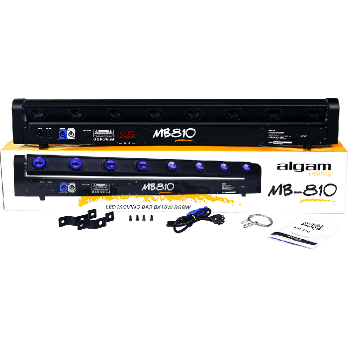 Barra Led 8 X 10W Rgbw Motorizada 5 Barra Led 8 X 10W Rgbw Motorizada 5