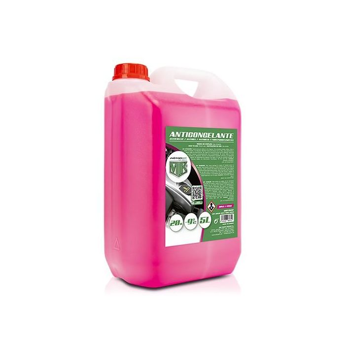 Anticongelante Motorkit -9º 20% Rosa (5 L) Anticongelante Motorkit -9º 20% Rosa (5 L)