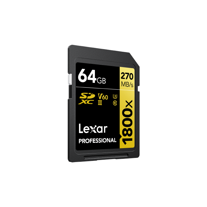 Lexar 1800X 64 Gb Sdxc Uhs-Ii Clase 10 1 Lexar 1800X 64 Gb Sdxc Uhs-Ii Clase 10 1