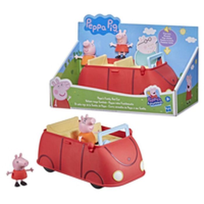 Hasbro HAS5010993868285 Peppa Pig - Peppa's Adventures Family Red Car - juguete preescolar con oraciones y efectos de sonido para 3 años+ 7 Hasbro HAS5010993868285 Peppa Pig - Peppa's Adventures Family Red Car - juguete preescolar con oraciones y efectos de sonido para 3 años+ 7