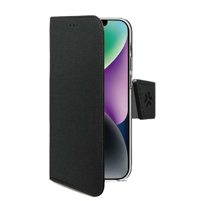Funda para Móvil Celly WALLY1123 Negro Funda para Móvil Celly WALLY1123 Negro