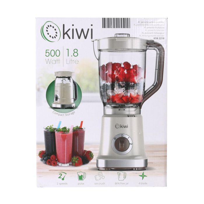 Kiwi Batidora-Licuadora Compact 2E 1.8L 500W 1