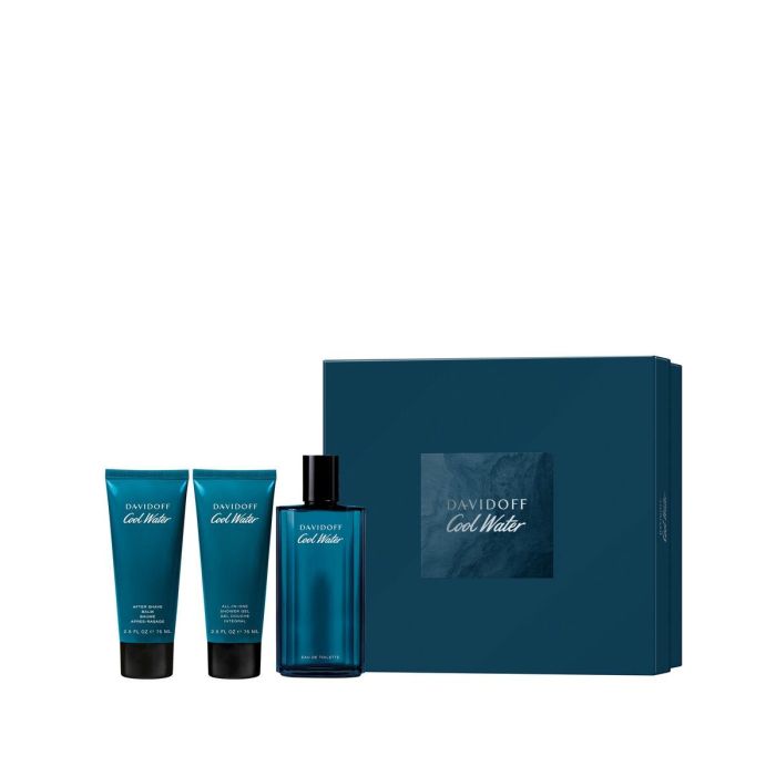 Davidoff COOL WATER Estuche 3 piezas - Eau de Toilette, Gel de ducha y Bálsamo 0 Davidoff COOL WATER Estuche 3 piezas - Eau de Toilette, Gel de ducha y Bálsamo 0