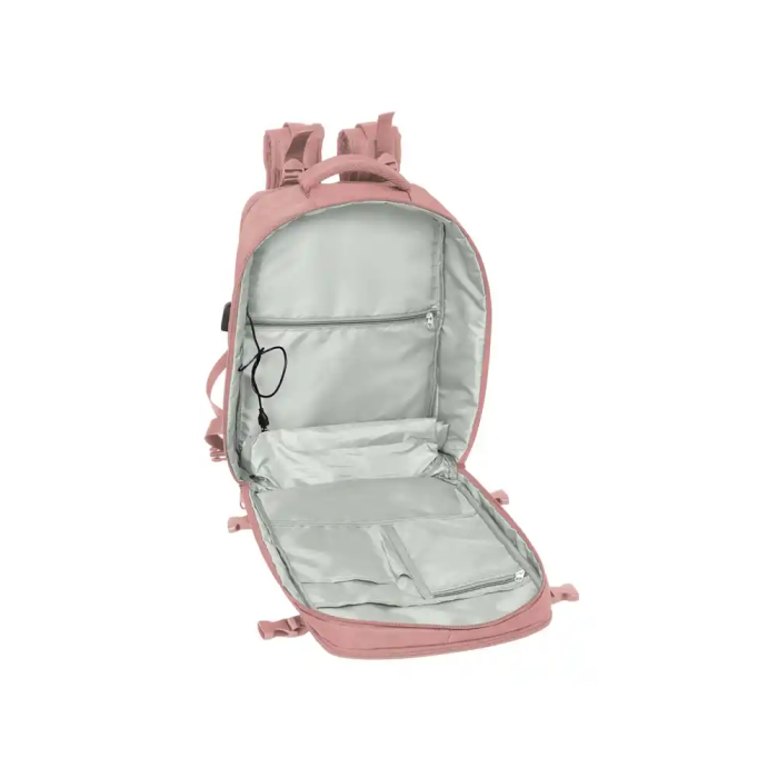 Safta Mochila Viaje Cabina Portatil 15,6" Rosa 29x44x19 cm 5