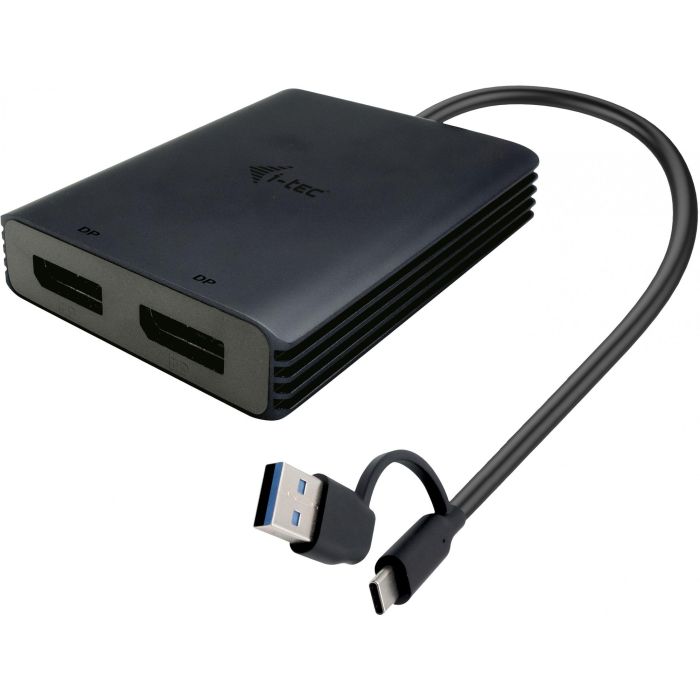 Cable USB i-Tec CADUAL4KDP Negro
