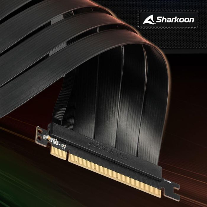 SHARKOON Vertical Graphics Card Kit 4.0 Riser Card - Negro 2
