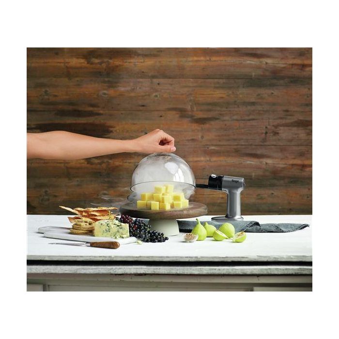 Sage SSM600SIL0NEU1 Ahumador de Alimentos Smoking Gun® Infusión de Sabores Ahumados en Frío Control Dos Velocidades Manguera Silicona 5
