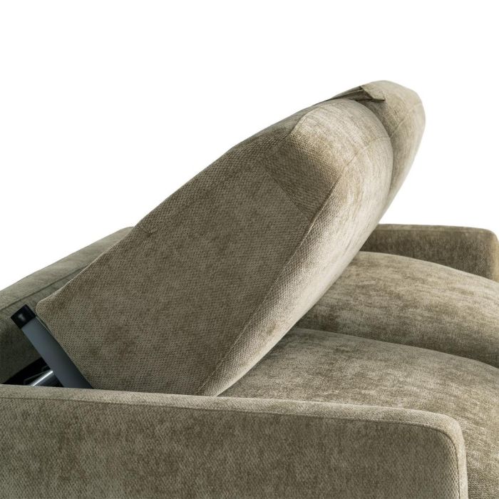 Sofá Cama Verde Dm-Metal Salón 194 X 104 X 76 cm