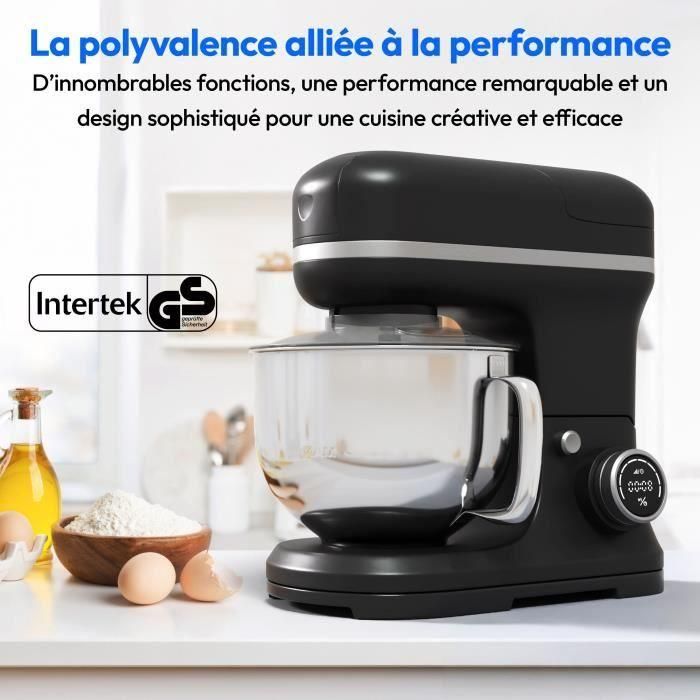 Medion MD18430 Procesador de alimentos 3 en 1, 1200 W, 5 L, 8 velocidades, función picadora, Negro 3 Medion MD18430 Procesador de alimentos 3 en 1, 1200 W, 5 L, 8 velocidades, función picadora, Negro 3