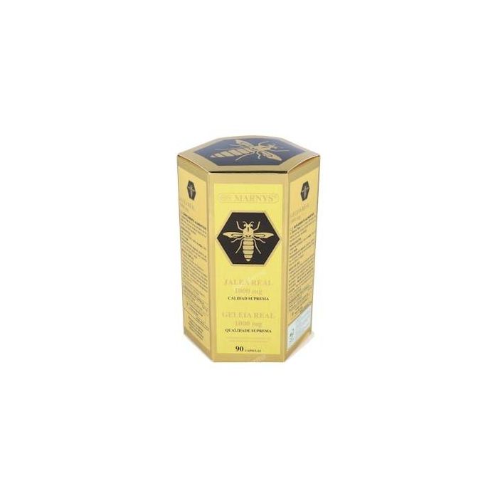 MARNYS Jalea Real 1000 mg con Lecitina de Soja 90 Perlas: Nutrición y Beneficios para la Mente