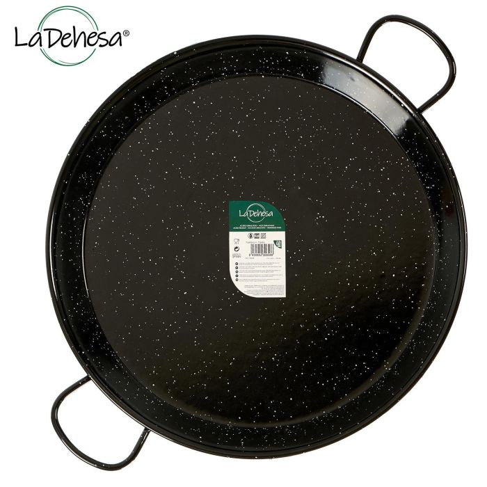 Paellera esmaltada La Dehesa 70 cm, 30 raciones, acero, negro (2 Unidades) 1