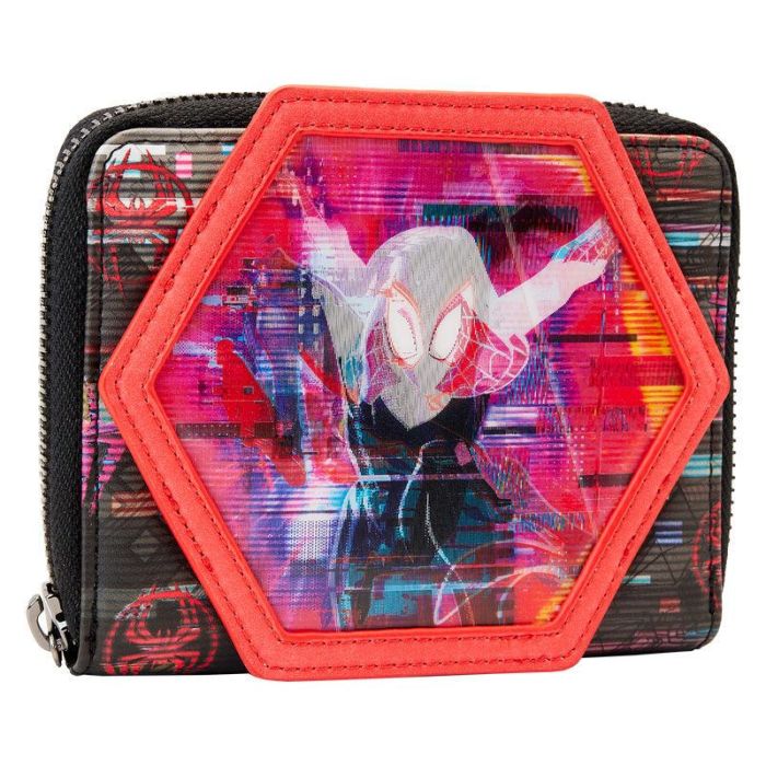 Cartera lenticular Cruzando el Multiverso Spiderman Marvel Loungefly 1 Cartera lenticular Cruzando el Multiverso Spiderman Marvel Loungefly 1