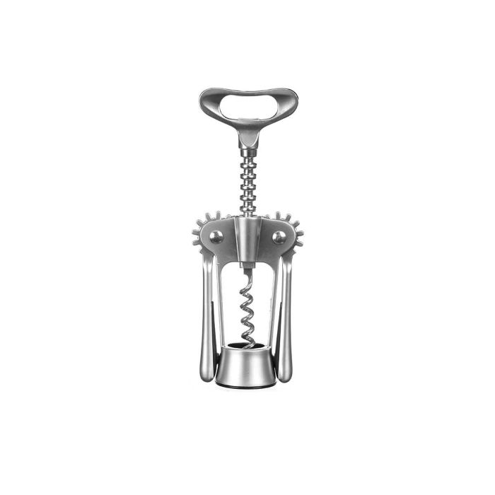 Sacacorchos Kinvara Cromado - 5.5x18.3x4 cm, Metal (24 Unidades) 1 Sacacorchos Kinvara Cromado - 5.5x18.3x4 cm, Metal (24 Unidades) 1