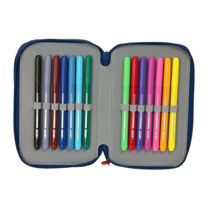 Plumier Escolar Safta Triple 37 Piezas Super Mario Trick 195x125x55 mm 4 Plumier Escolar Safta Triple 37 Piezas Super Mario Trick 195x125x55 mm 4