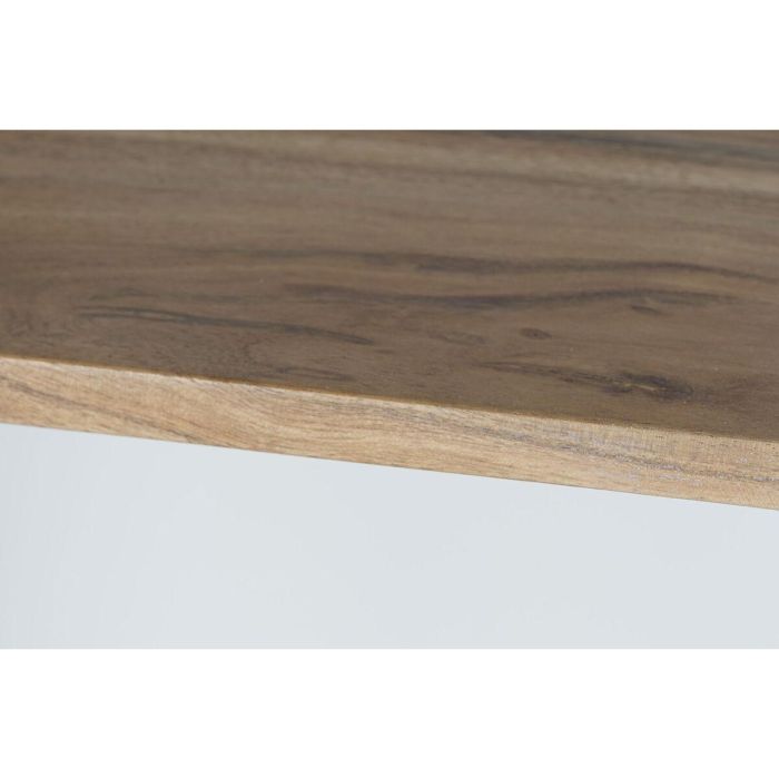DKD Home Decor Vitrina Urban Colección Daniela 90x190x40 cm Blanco Marrón Mango Cristal Acacia con 2 Cajones y 4 Estantes 5