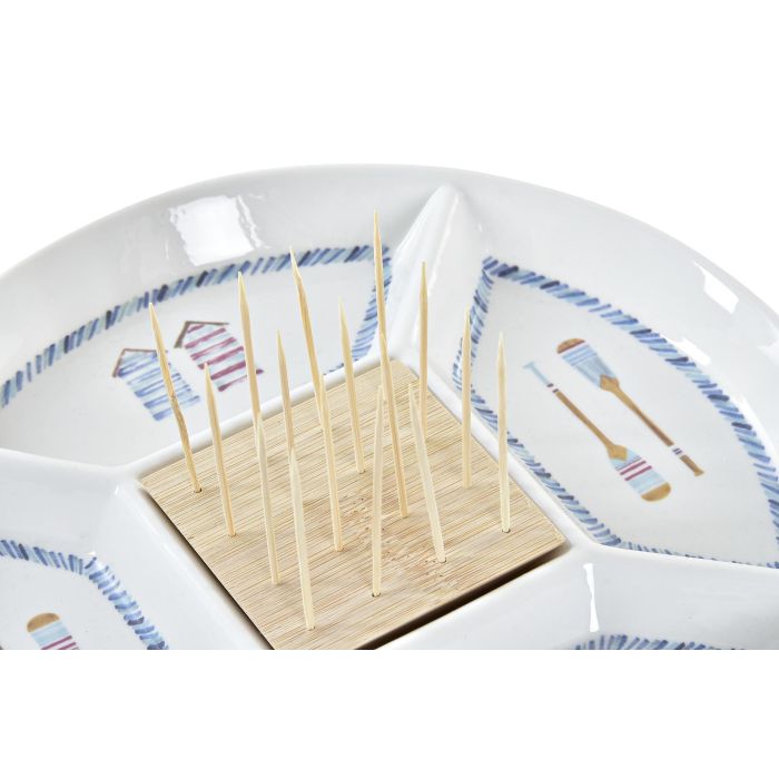 Aperitivo Mediterraneo DKD Home Decor Azul Natural 23.5 x 7 x 23.5 cm 1 Aperitivo Mediterraneo DKD Home Decor Azul Natural 23.5 x 7 x 23.5 cm 1