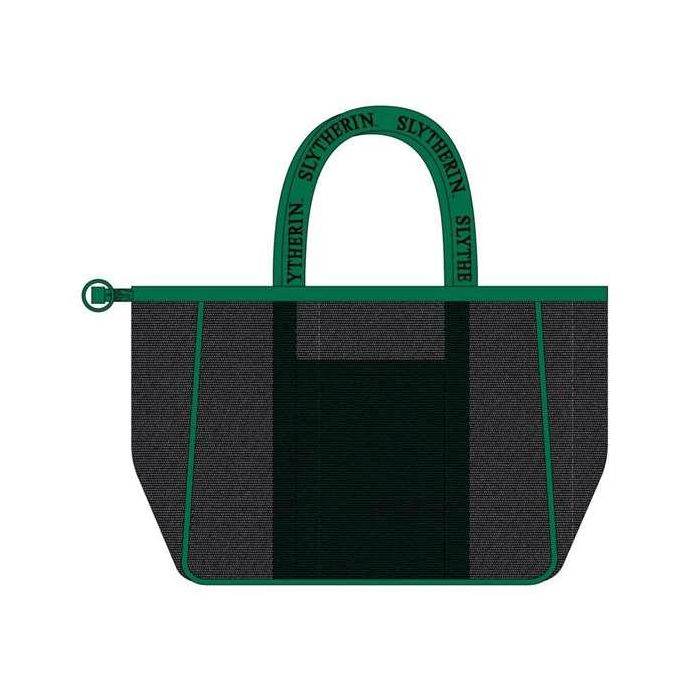 Harry Potter Bolsa de Playa Premium Slytherin, Verde Oscuro, 62 x 39 x 20 cm 1 Harry Potter Bolsa de Playa Premium Slytherin, Verde Oscuro, 62 x 39 x 20 cm 1