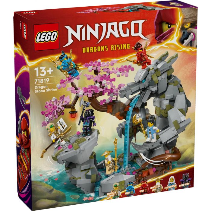 LEGO 71819 NINJAGO Santuario de Roca del Dragón, Juguete de Construcción Ninja, Set con 6 Minifiguras 9 LEGO 71819 NINJAGO Santuario de Roca del Dragón, Juguete de Construcción Ninja, Set con 6 Minifiguras 9