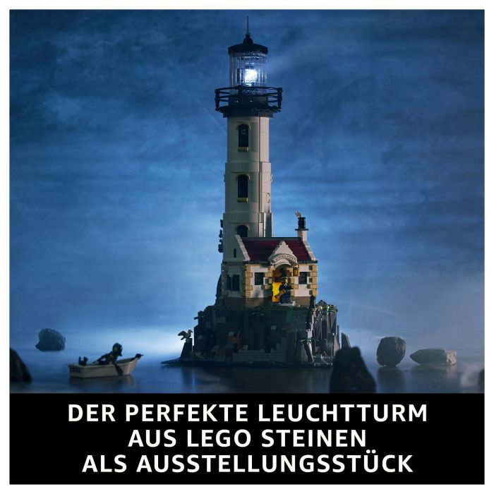 LEGO Ideas 21335 Motorisierter Leuchtturm (Faro Motorizado) - Juego de Construcción 2065 Piezas para Adultos