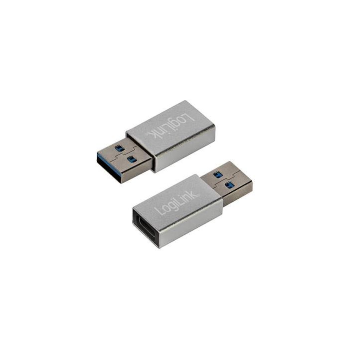 LogiLink AU0056 Adaptador USB 3.2 Macho a USB-C Hembra Plata 2 LogiLink AU0056 Adaptador USB 3.2 Macho a USB-C Hembra Plata 2