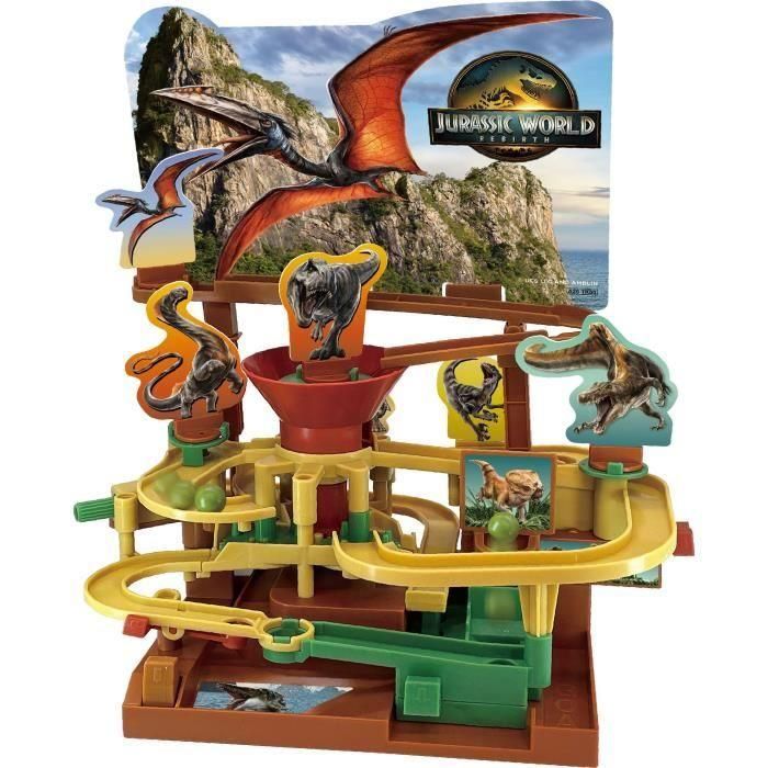 EPOCH EPO5054131075159 Juego de Aventura Jurassic World - Juego de Fiesta para Niños a partir de 4 Años