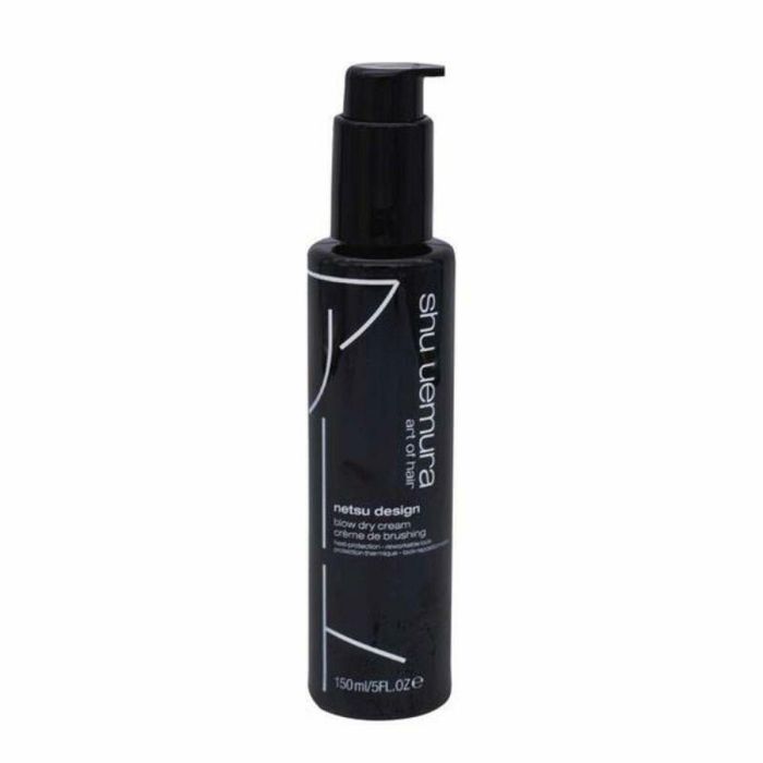 Shu Uemura STYLE Netsu Design Crema de Peinado Protector Térmico hasta 230°C Anti-Encrespamiento para Secado Rápido 150 ml