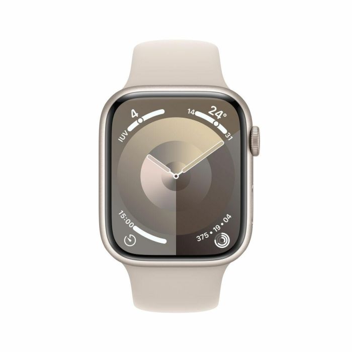 Apple Watch Series 9/ GPS/ 45mm/ Cellular/ Caja de Aluminio Blanco Estrella/ Correa Deportiva Blanco Estrella S/M 2 Apple Watch Series 9/ GPS/ 45mm/ Cellular/ Caja de Aluminio Blanco Estrella/ Correa Deportiva Blanco Estrella S/M 2