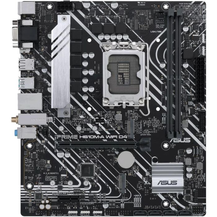 Asus Placa Base PRIME H610M-A WiFi D4 Intel H610 LGA 1700 micro ATX DDR4 90MB1C80-M0EAY0 1 Asus Placa Base PRIME H610M-A WiFi D4 Intel H610 LGA 1700 micro ATX DDR4 90MB1C80-M0EAY0 1