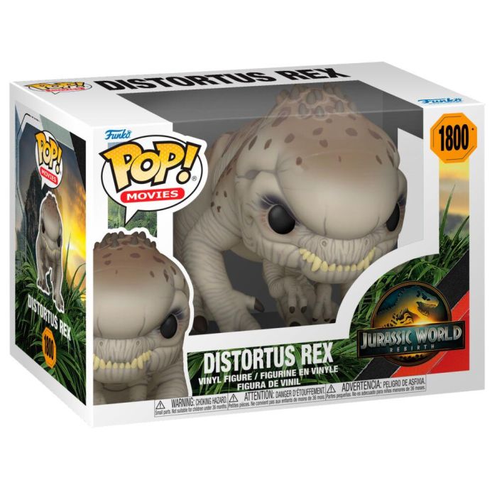 Figura POP Jurassic World El Renacer Distortus Rex 0 Figura POP Jurassic World El Renacer Distortus Rex 0