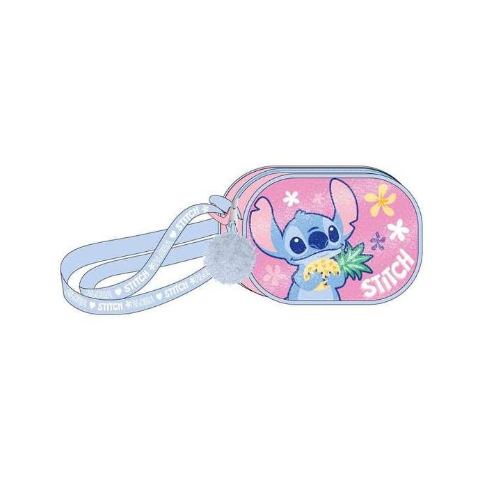 Cerdá Bolso Fantasía Stitch 14.5 x 10.5 x 4.0 cm para Niñas, Edad Mínima 36 Meses, Color Pink