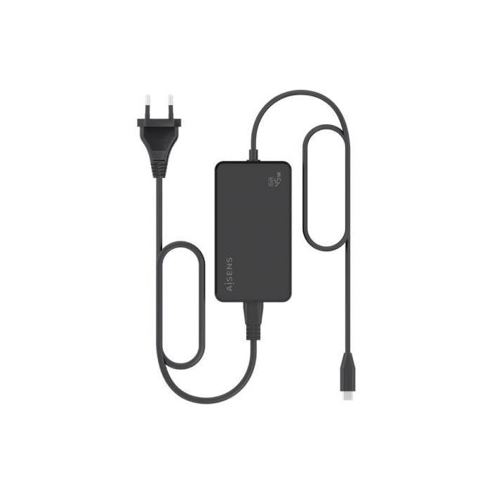Cargador Sobremesa GaN Aisens ASCH-1PD45D067-BK/ 1xUSB Tipo-C/ 45W 3