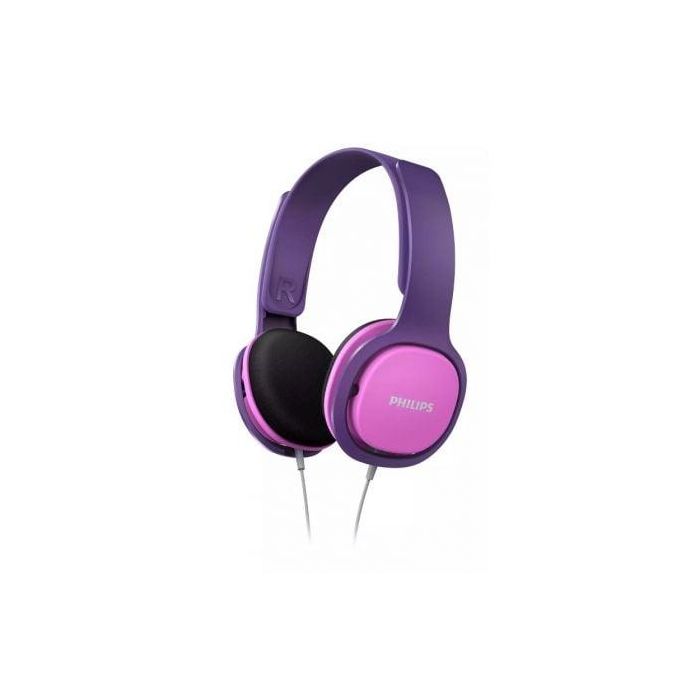 Auriculares de Diadema Philips 223180 Rosa/morado Auriculares de Diadema Philips 223180 Rosa/morado