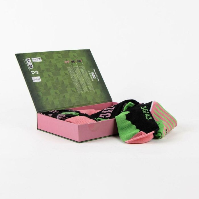 Cerdá Pack de 3 Calcetines Wicked Tu Multicolor Tallas 36-43 2