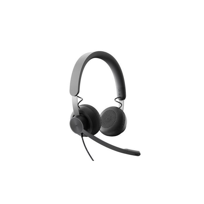 Logitech Zone Wired UC Auriculares USB-C Profesionales con Micrófono Doble, Cancelación de Ruido y Certificación Microsoft Teams 2 Logitech Zone Wired UC Auriculares USB-C Profesionales con Micrófono Doble, Cancelación de Ruido y Certificación Microsoft Teams 2