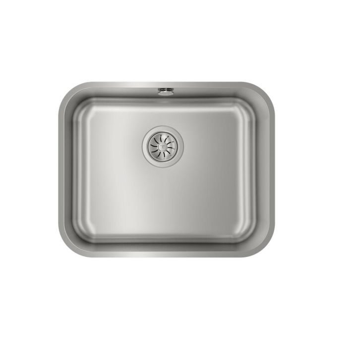 Fregadero de Un Seno Teka BE5040 MAX Plateado Fregadero de Un Seno Teka BE5040 MAX Plateado