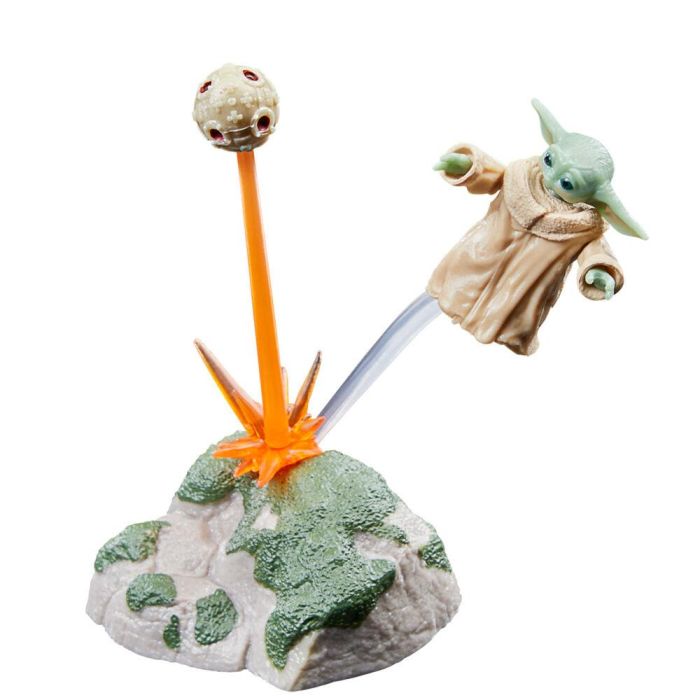 HASBRO Figura Luke Skywalker & Grogu Star Wars The Black Series El Libro de Boba Fett 15cm 6