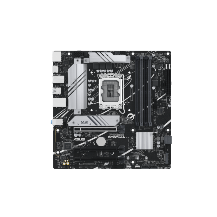 Placa Asus Prime B760M-A-Csm,Intel,1700,B760,4Ddr5,128Gb,2Hdmi+Dp,4Sata+2M.2,Gb2.5,2Usb 3.2+Usb-C,2.5Gb,Matx Placa Asus Prime B760M-A-Csm,Intel,1700,B760,4Ddr5,128Gb,2Hdmi+Dp,4Sata+2M.2,Gb2.5,2Usb 3.2+Usb-C,2.5Gb,Matx