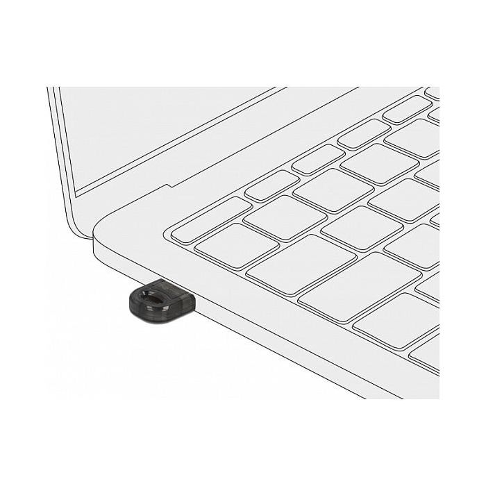 DeLOCK Bluetooth 5.0 Adapter USB 2.0, Adaptador Mini Inalámbrico, Alcance 20m, Negro 1 DeLOCK Bluetooth 5.0 Adapter USB 2.0, Adaptador Mini Inalámbrico, Alcance 20m, Negro 1