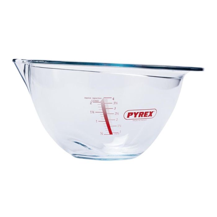 Pyrex Bol para Mezclas Let's Share Vidrio Borosilicato Transparente 30x28x16 cm - Apto Horno (300°C), Microondas y Lavavajillas 1 Pyrex Bol para Mezclas Let's Share Vidrio Borosilicato Transparente 30x28x16 cm - Apto Horno (300°C), Microondas y Lavavajillas 1