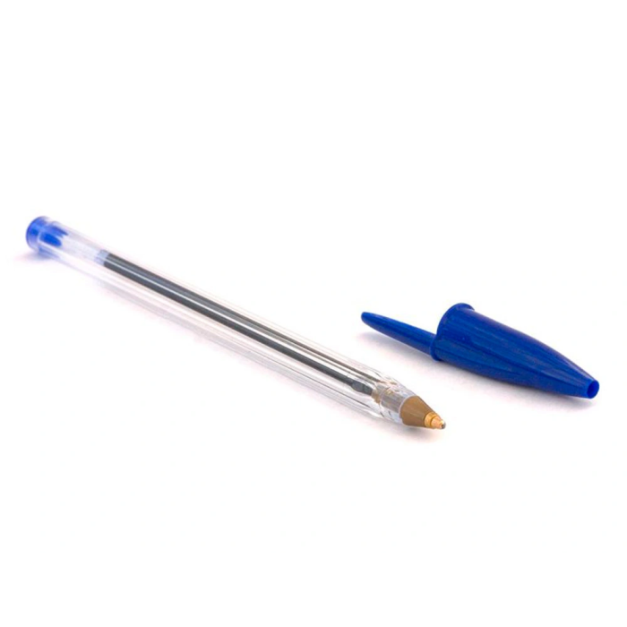 Bic Boligrafo Cristal Original Tinta Azul Unidad Punta 1mm Trazo 0.4mm 2