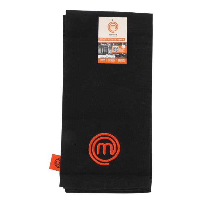 Set de 2 paños de cocina 50x70 cm Masterchef (12 Cajas) 1 Set de 2 paños de cocina 50x70 cm Masterchef (12 Cajas) 1