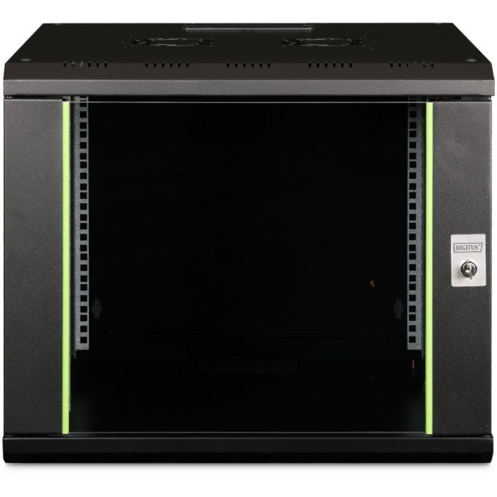 DIGITUS Wandgehäuse Unique 9HE 509x600x600mm schwarz 2 DIGITUS Wandgehäuse Unique 9HE 509x600x600mm schwarz 2