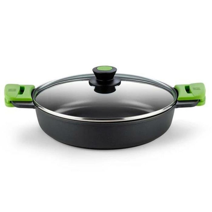 Cacerola Con Tapa BRA PRIOR Negro Aluminio 2,3 L Ø 24 cm (1 unidad) Cacerola Con Tapa BRA PRIOR Negro Aluminio 2,3 L Ø 24 cm (1 unidad)