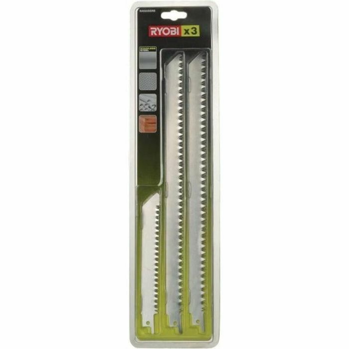 RYOBI 3 cuchillas S. sable largo 300 y 152 mm