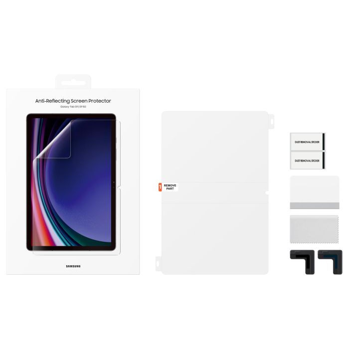 Samsung EF-UX710CTEGWW Protector de Pantalla Anti-Reflejante para Galaxy Tab S9 / S9 FE 11 Pulgadas 2