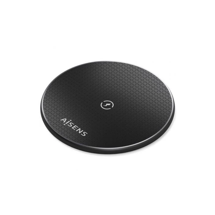 Aisens Base de Carga Inalámbrica ASCH-15W1WC058-BK 15W USB-C Negro para Móvil Qi