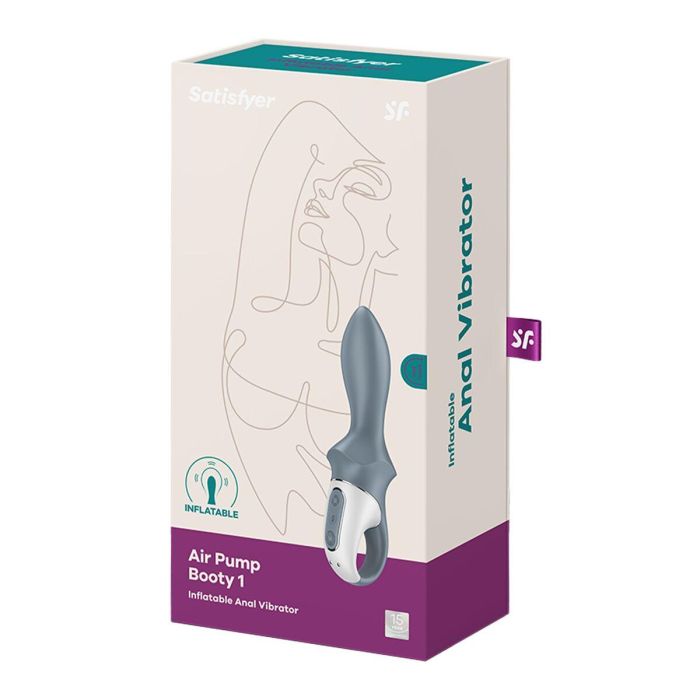 Vibrador Satisfyer Gris 1 Vibrador Satisfyer Gris 1